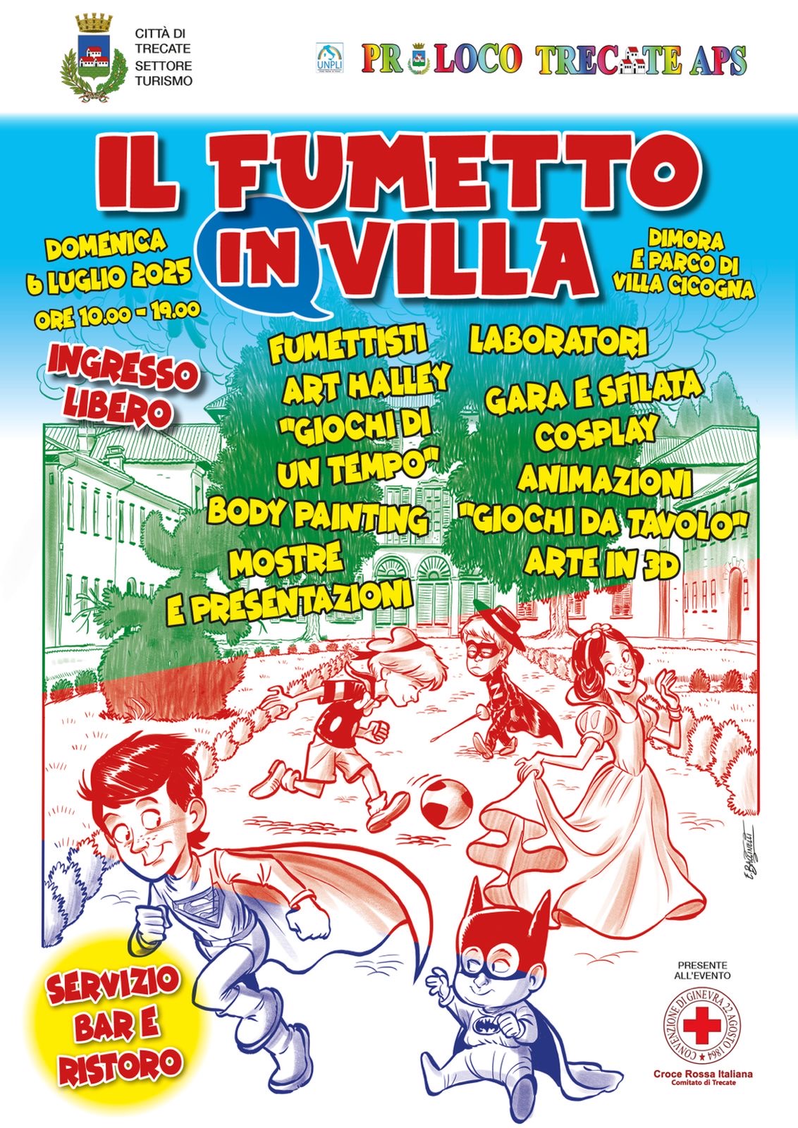 La Scacchistica Novarese a “Il Fumetto in Villa”